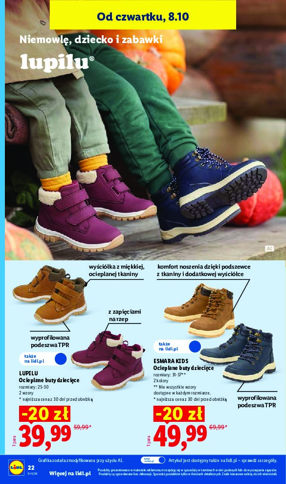 Gazetka Lidl 05/10/2026 – 10/10/2026 - gazetki promocyjne str. 32