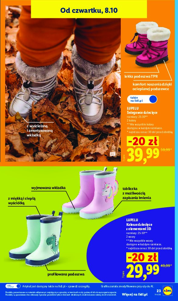 Gazetka Lidl 05/10/2026 – 10/10/2026 - gazetki promocyjne str. 33