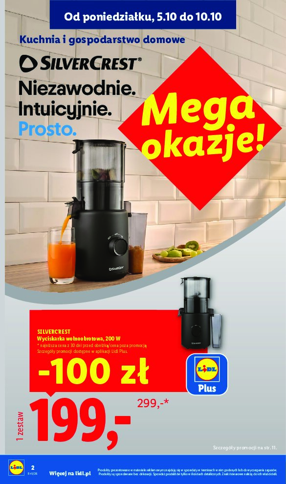 Gazetka Lidl 05/10/2026 – 10/10/2026 - gazetki promocyjne str. 4