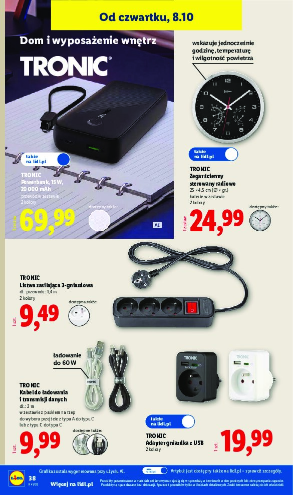 Gazetka Lidl 05/10/2026 – 10/10/2026 - gazetki promocyjne str. 48