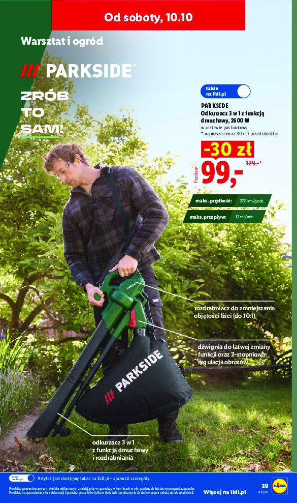 Gazetka Lidl 05/10/2026 – 10/10/2026 - gazetki promocyjne str. 49