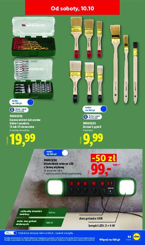Gazetka Lidl 05/10/2026 – 10/10/2026 - gazetki promocyjne str. 53