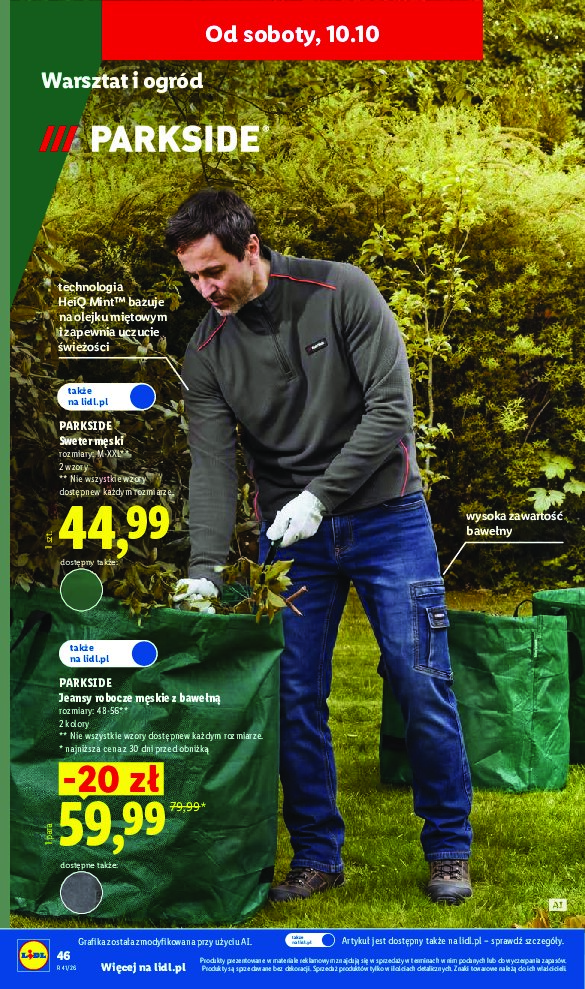 Gazetka Lidl 05/10/2026 – 10/10/2026 - gazetki promocyjne str. 56