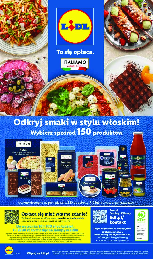 Gazetka Lidl 05/10/2026 – 10/10/2026 - gazetki promocyjne str. 60