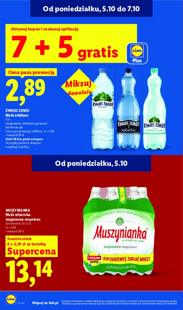 Gazetka Lidl 05/10/2026 – 10/10/2026 - gazetki promocyjne str. 12