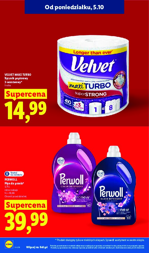 Gazetka Lidl 05/10/2026 – 10/10/2026 - gazetki promocyjne str. 16