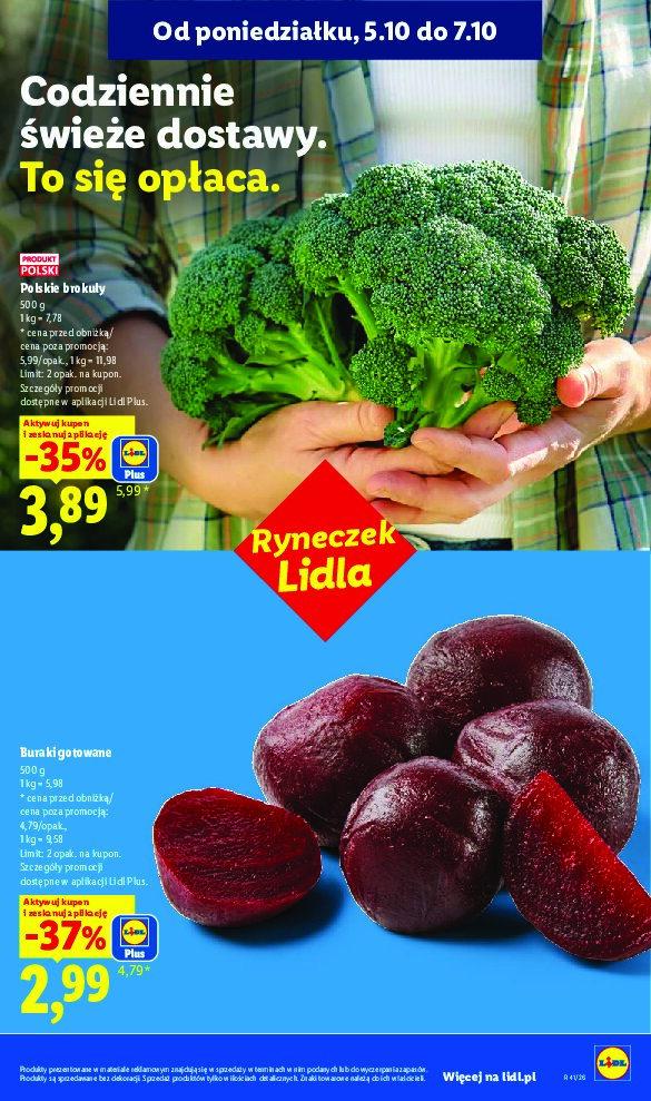 Gazetka Lidl 05/10/2026 – 10/10/2026 - gazetki promocyjne str. 35