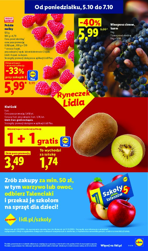 Gazetka Lidl 05/10/2026 – 10/10/2026 - gazetki promocyjne str. 39