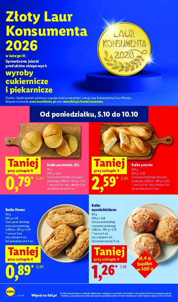 Gazetka Lidl 05/10/2026 – 10/10/2026 - gazetki promocyjne str. 40