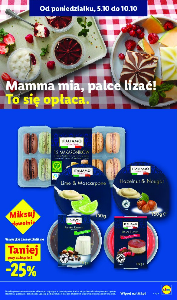 Gazetka Lidl 05/10/2026 – 10/10/2026 - gazetki promocyjne str. 47