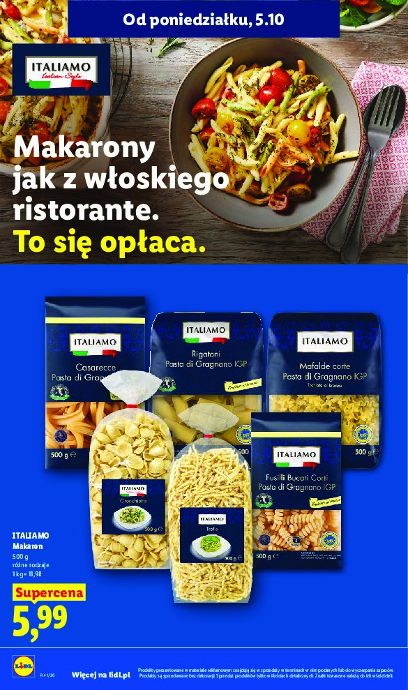 Gazetka Lidl 05/10/2026 – 10/10/2026 - gazetki promocyjne str. 54
