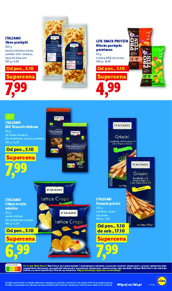 Gazetka Lidl 05/10/2026 – 10/10/2026 - gazetki promocyjne str. 57