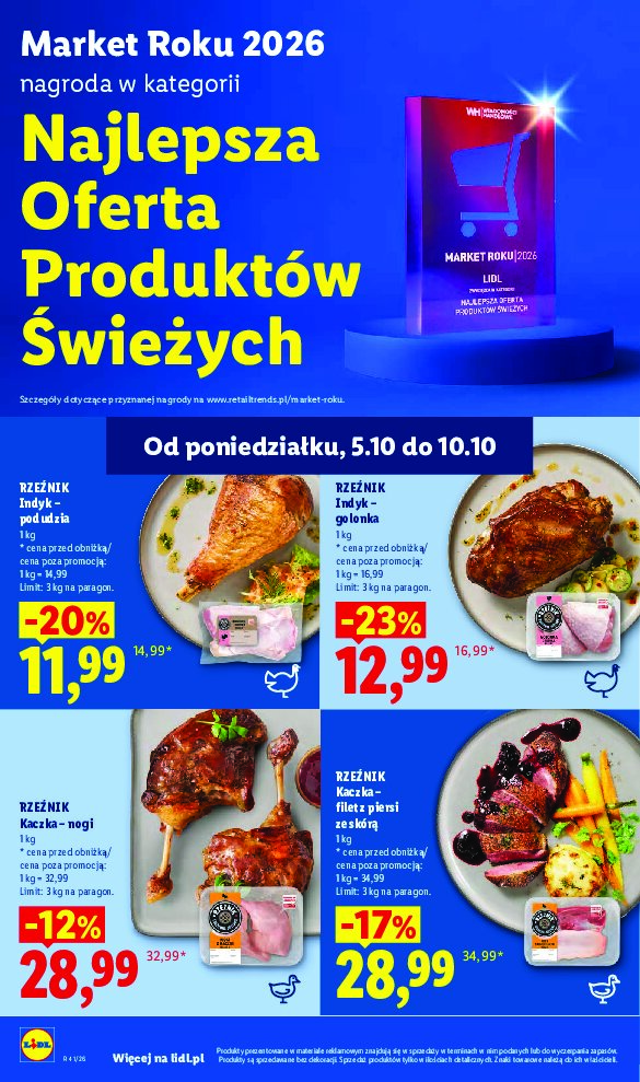Gazetka Lidl 05/10/2026 – 10/10/2026 - gazetki promocyjne str. 62
