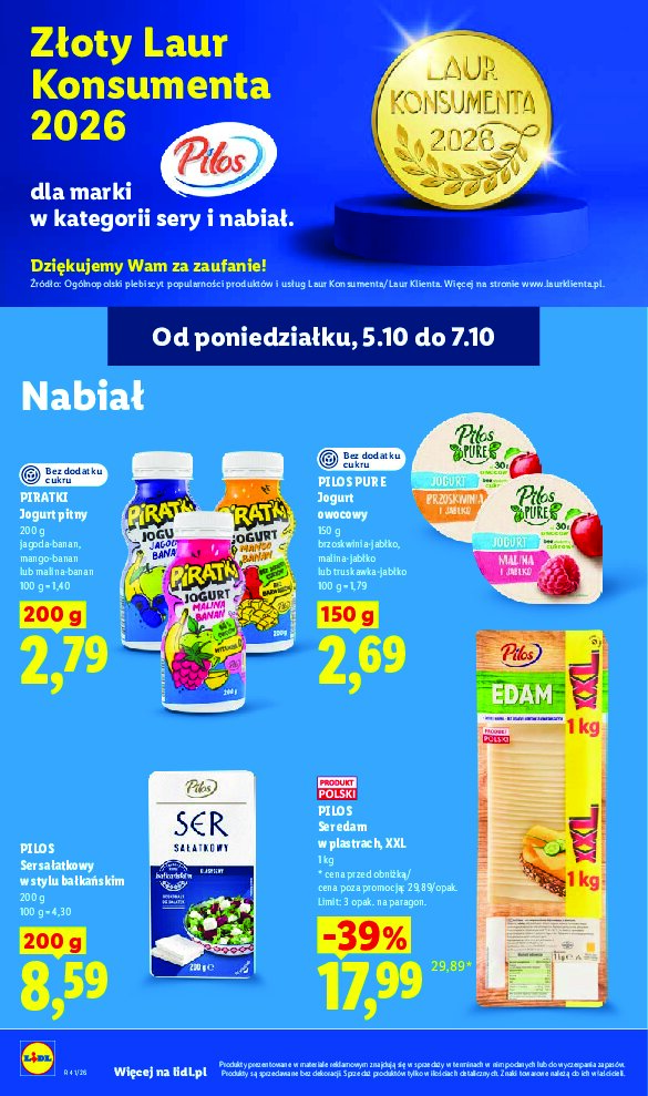 Gazetka Lidl 05/10/2026 – 10/10/2026 - gazetki promocyjne str. 66