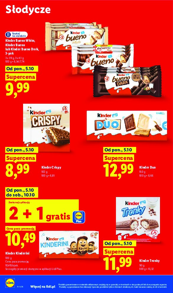 Gazetka Lidl 05/10/2026 – 10/10/2026 - gazetki promocyjne str. 70