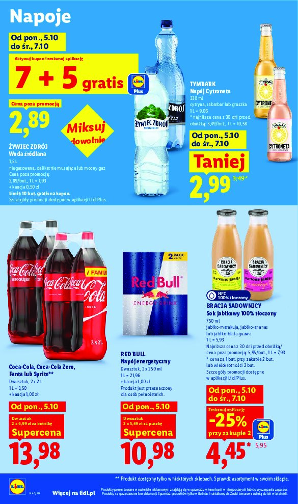 Gazetka Lidl 05/10/2026 – 10/10/2026 - gazetki promocyjne str. 72
