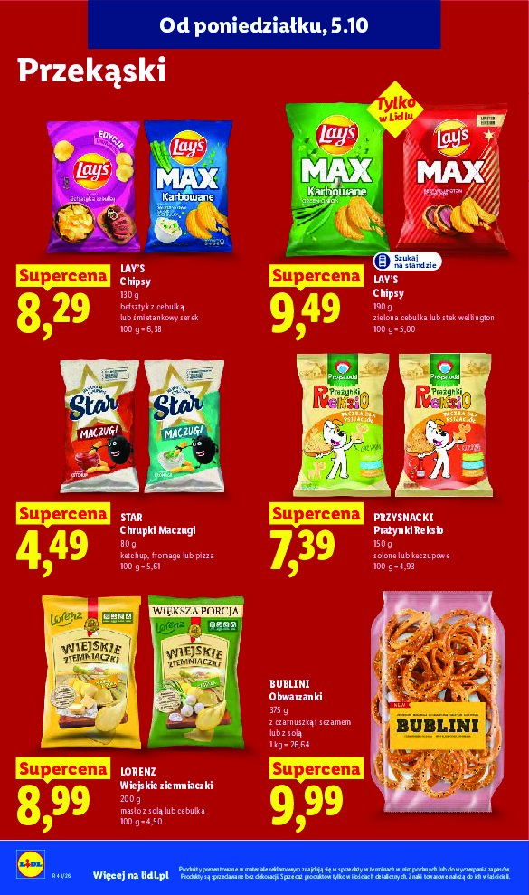 Gazetka Lidl 05/10/2026 – 10/10/2026 - gazetki promocyjne str. 74