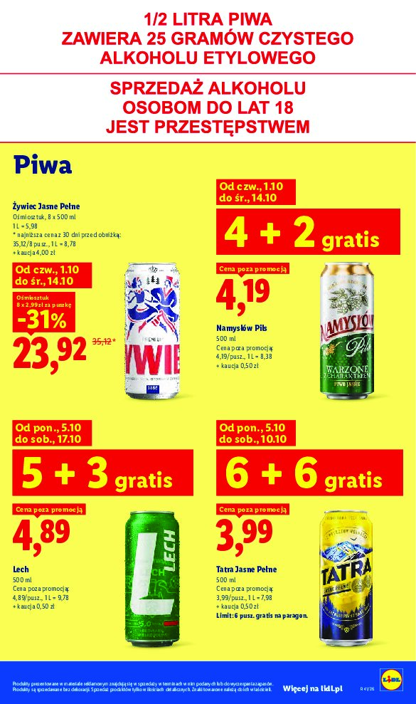Gazetka Lidl 05/10/2026 – 10/10/2026 - gazetki promocyjne str. 75