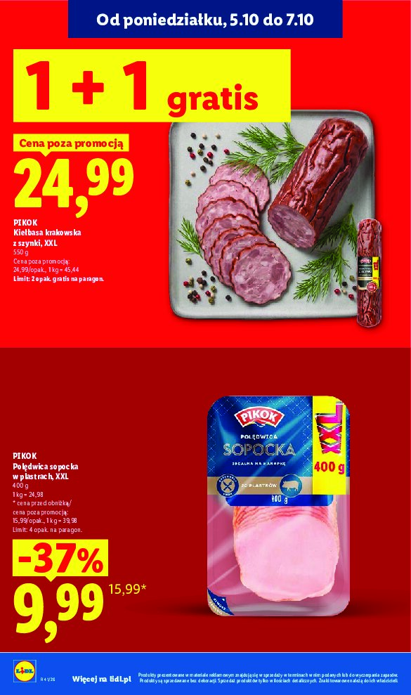 Gazetka Lidl 05/10/2026 – 10/10/2026 - gazetki promocyjne str. 8