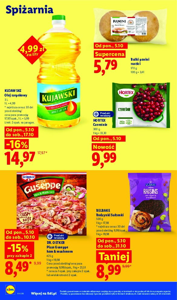 Gazetka Lidl 05/10/2026 – 10/10/2026 - gazetki promocyjne str. 80