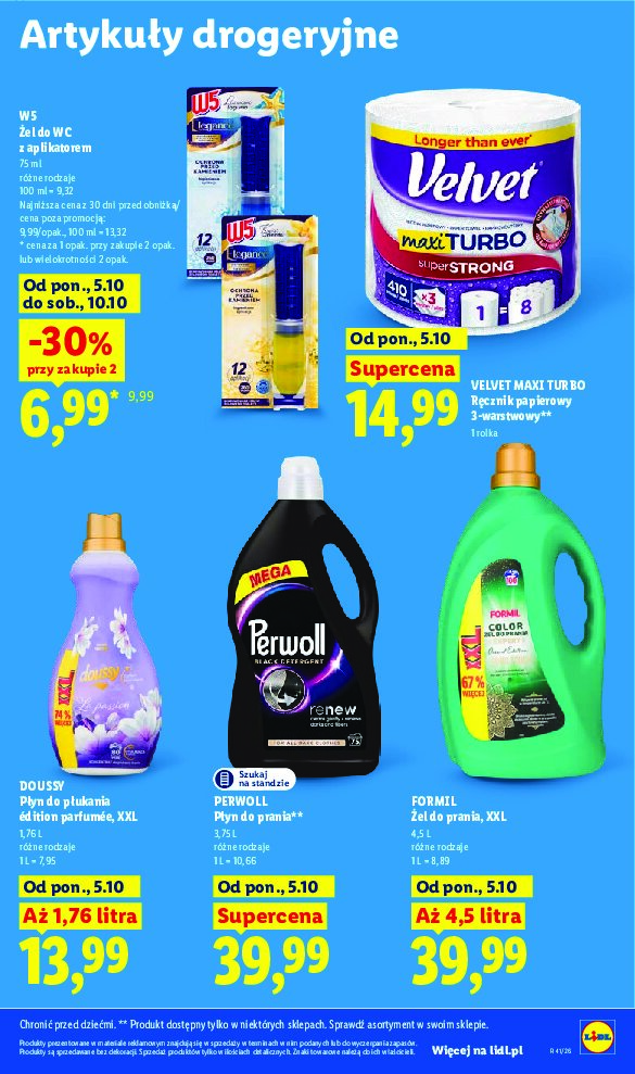 Gazetka Lidl 05/10/2026 – 10/10/2026 - gazetki promocyjne str. 87