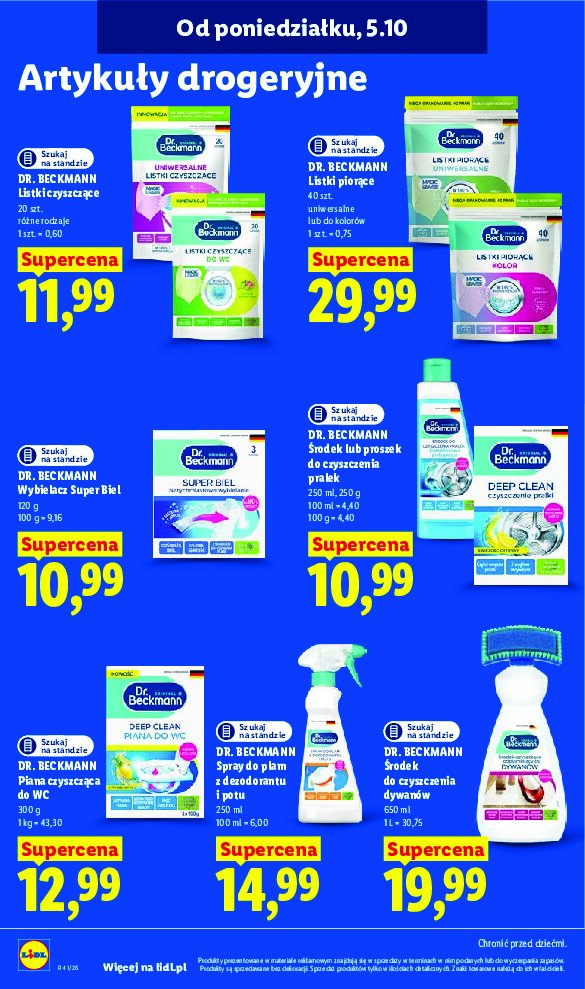 Gazetka Lidl 05/10/2026 – 10/10/2026 - gazetki promocyjne str. 88