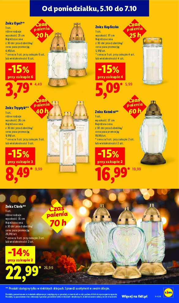 Gazetka Lidl 05/10/2026 – 10/10/2026 - gazetki promocyjne str. 91