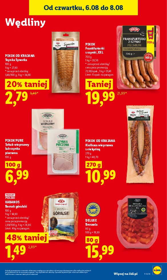 Gazetka Lidl 06/08/2026 – 08/08/2026 - strona 63