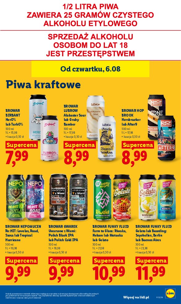 Gazetka Lidl 06/08/2026 – 08/08/2026 - strona 75
