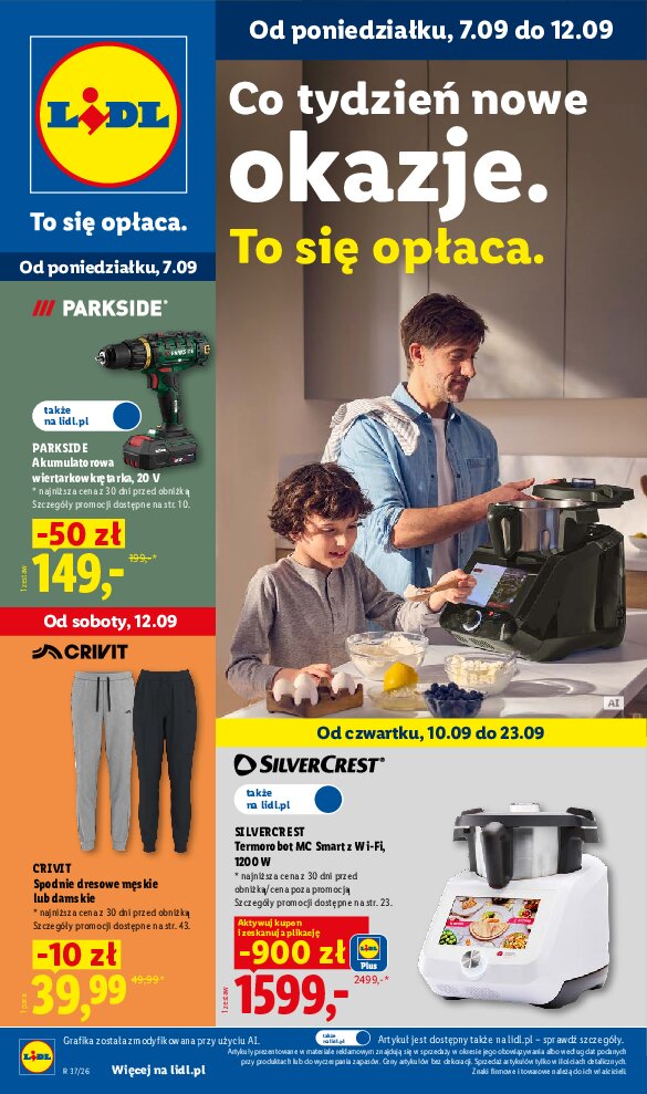 Gazetka Lidl 07/09/2026 – 12/09/2026
