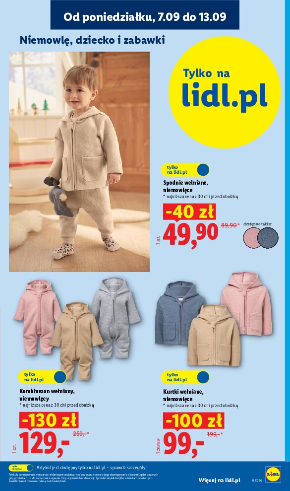 Gazetka Lidl 07/09/2026 – 12/09/2026 - gazetki promocyjne str. 13
