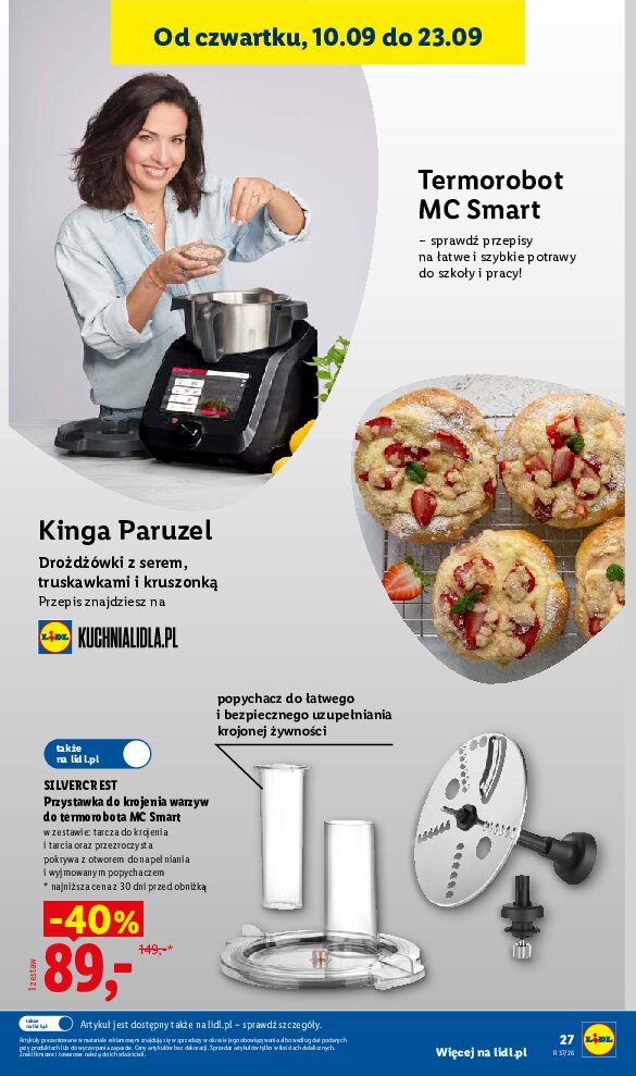 Gazetka Lidl 07/09/2026 – 12/09/2026 - gazetki promocyjne str. 31