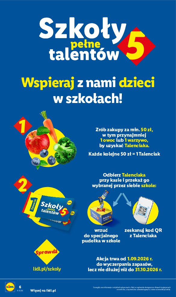 Gazetka Lidl 07/09/2026 – 12/09/2026 - gazetki promocyjne str. 6