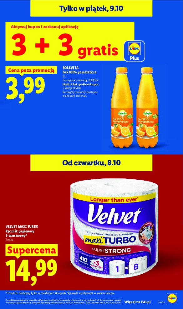 Gazetka Lidl 08/10/2026 – 14/10/2026 - gazetki promocyjne str. 13