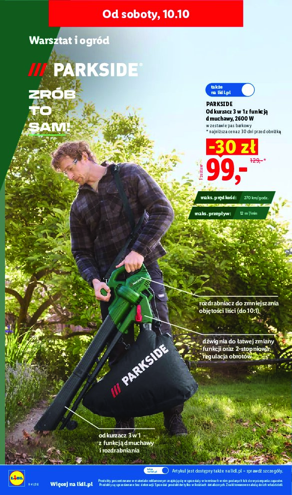 Gazetka Lidl 08/10/2026 – 14/10/2026 - gazetki promocyjne str. 40
