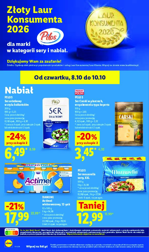 Gazetka Lidl 08/10/2026 – 14/10/2026 - gazetki promocyjne str. 58