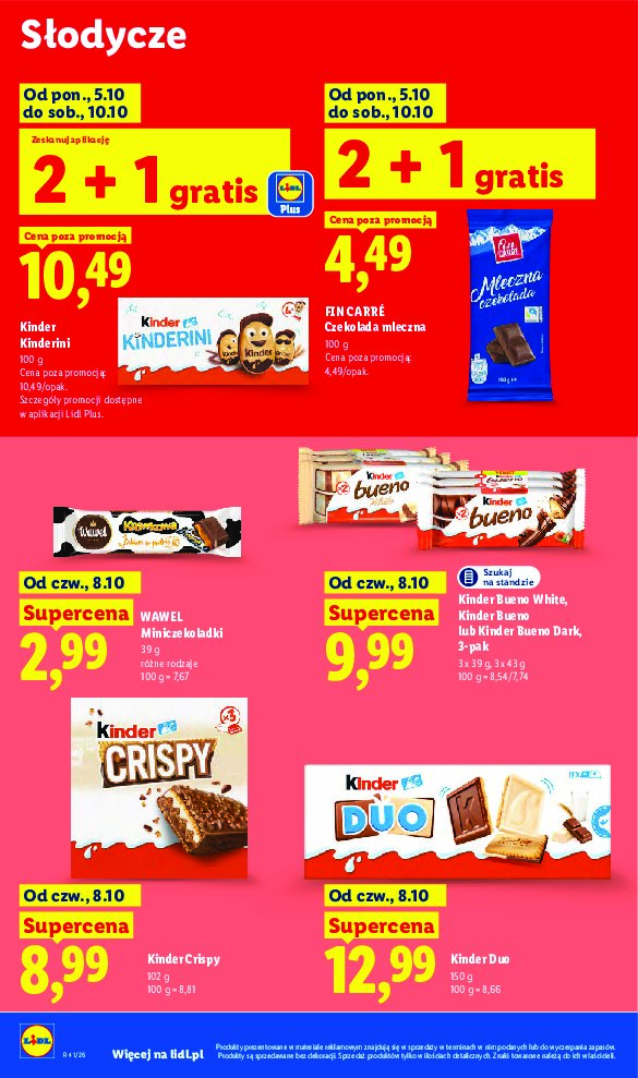 Gazetka Lidl 08/10/2026 – 14/10/2026 - gazetki promocyjne str. 64