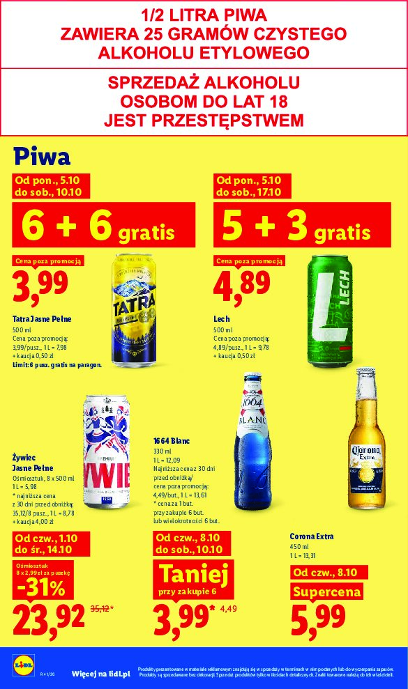 Gazetka Lidl 08/10/2026 – 14/10/2026 - gazetki promocyjne str. 74
