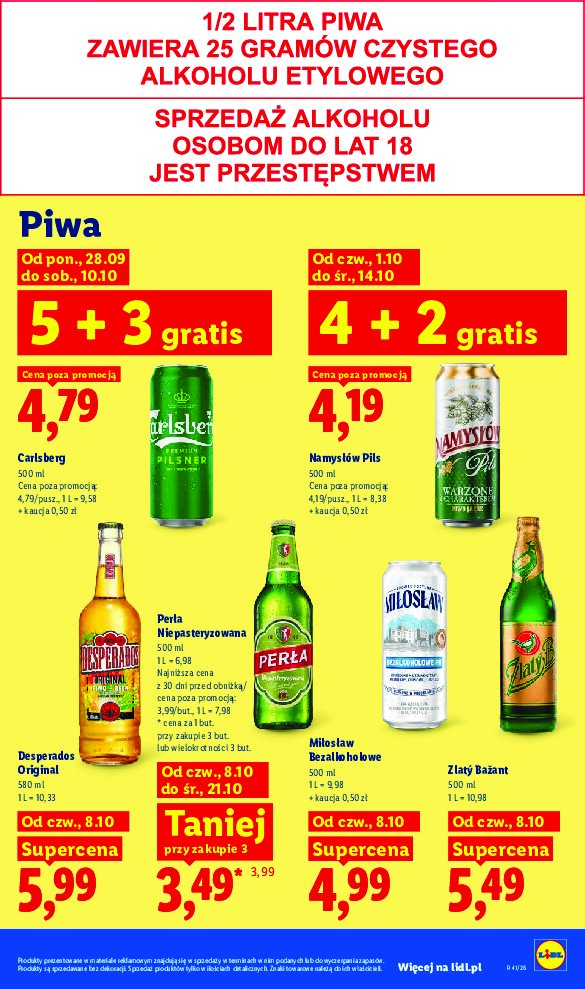 Gazetka Lidl 08/10/2026 – 14/10/2026 - gazetki promocyjne str. 75