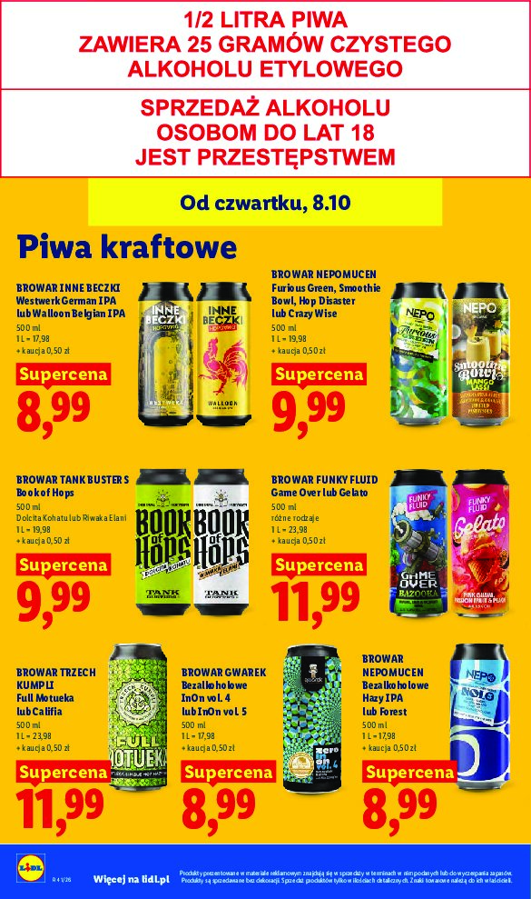 Gazetka Lidl 08/10/2026 – 14/10/2026 - gazetki promocyjne str. 76