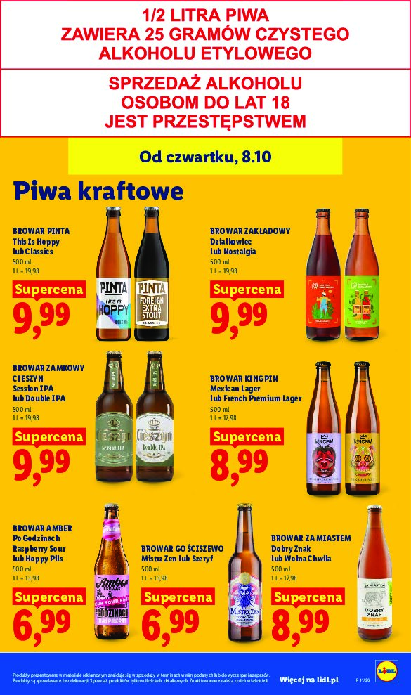 Gazetka Lidl 08/10/2026 – 14/10/2026 - gazetki promocyjne str. 77