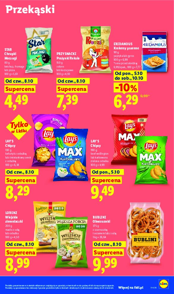 Gazetka Lidl 08/10/2026 – 14/10/2026 - gazetki promocyjne str. 79