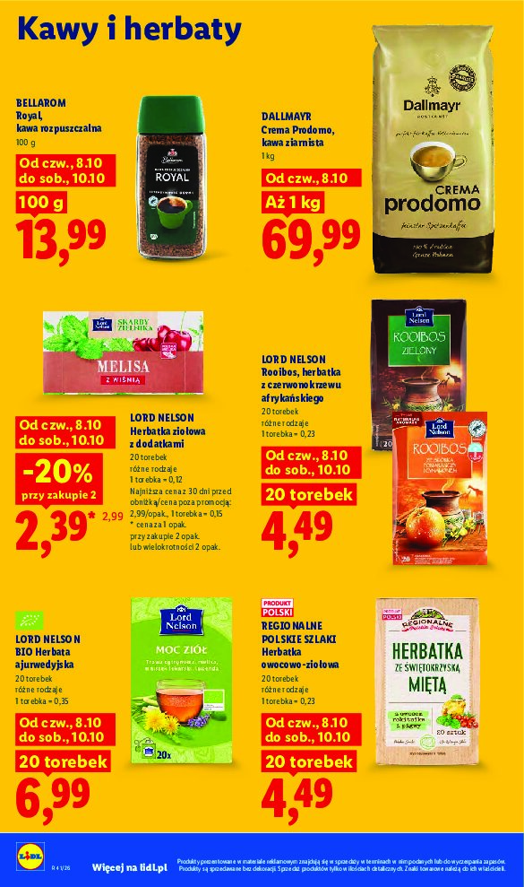 Gazetka Lidl 08/10/2026 – 14/10/2026 - gazetki promocyjne str. 80