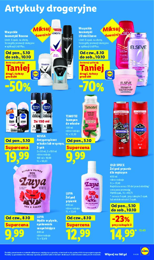 Gazetka Lidl 08/10/2026 – 14/10/2026 - gazetki promocyjne str. 89