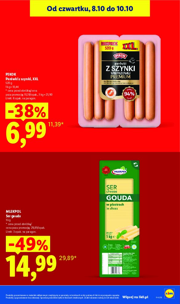Gazetka Lidl 08/10/2026 – 14/10/2026 - gazetki promocyjne str. 9