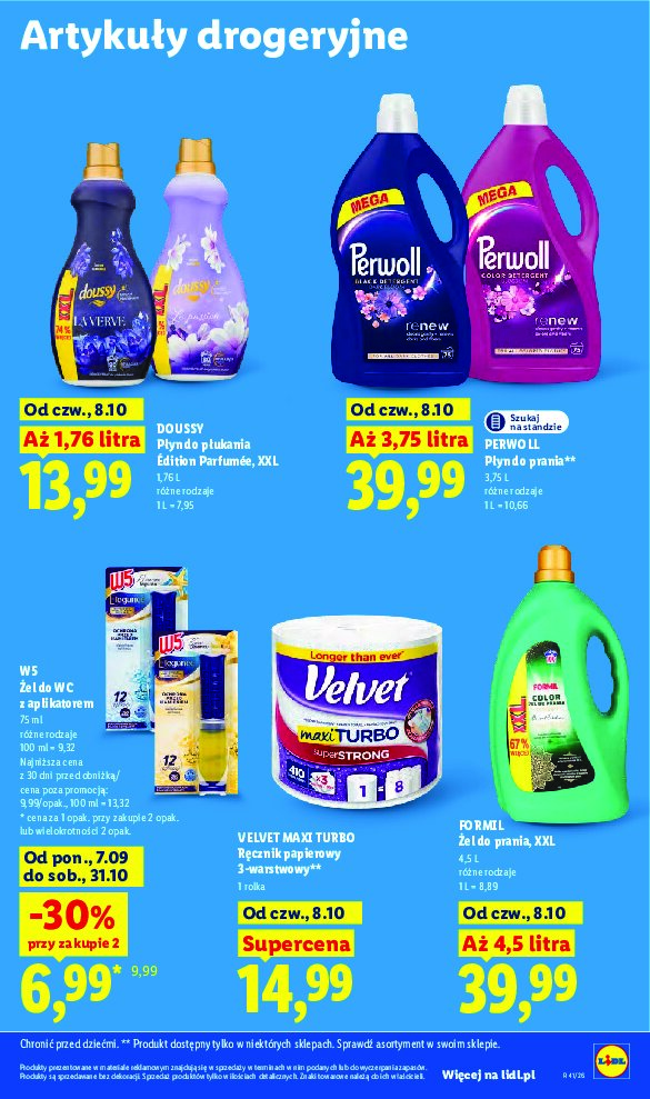 Gazetka Lidl 08/10/2026 – 14/10/2026 - gazetki promocyjne str. 91