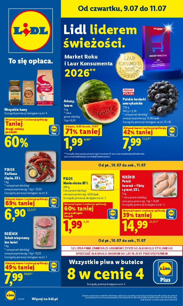 Gazetka Lidl 09/07/2026 – 11/07/2026