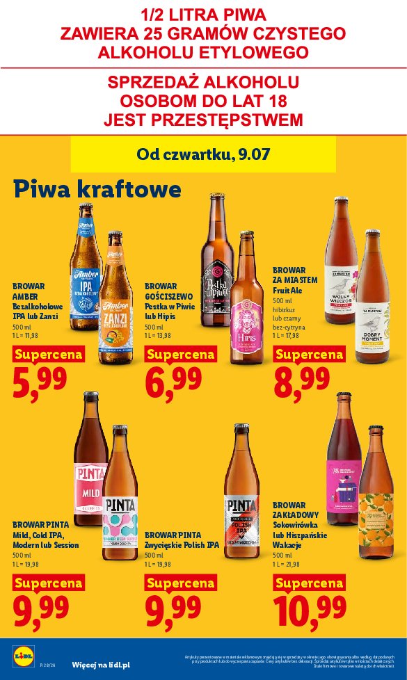 Gazetka Lidl 09/07/2026 – 11/07/2026 - strona 72