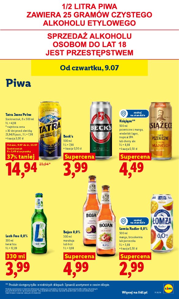 Gazetka Lidl 09/07/2026 – 11/07/2026 - strona 75