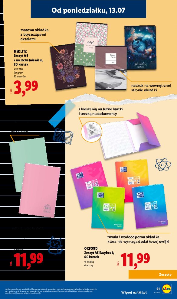 Gazetka Lidl 09/07/2026 – 15/09/2026 - gazetki promocyjne str. 21
